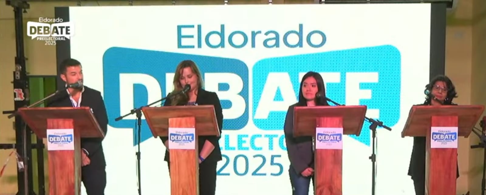 Rosi Kurtz: "Con el debate todos los candidatos tienen posibilidad de dar a conocer sus propuestas"
